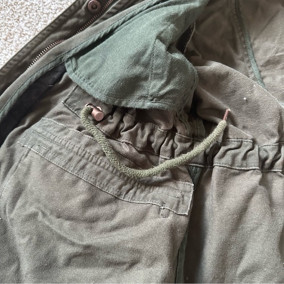 Olive Utility Jacket - Picture 3 of 4